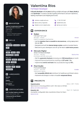 Bastion resume template